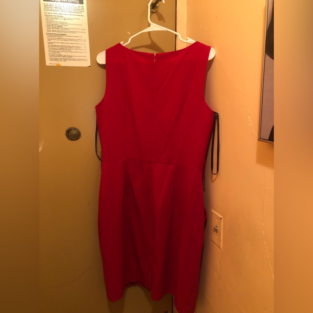 Red dress
